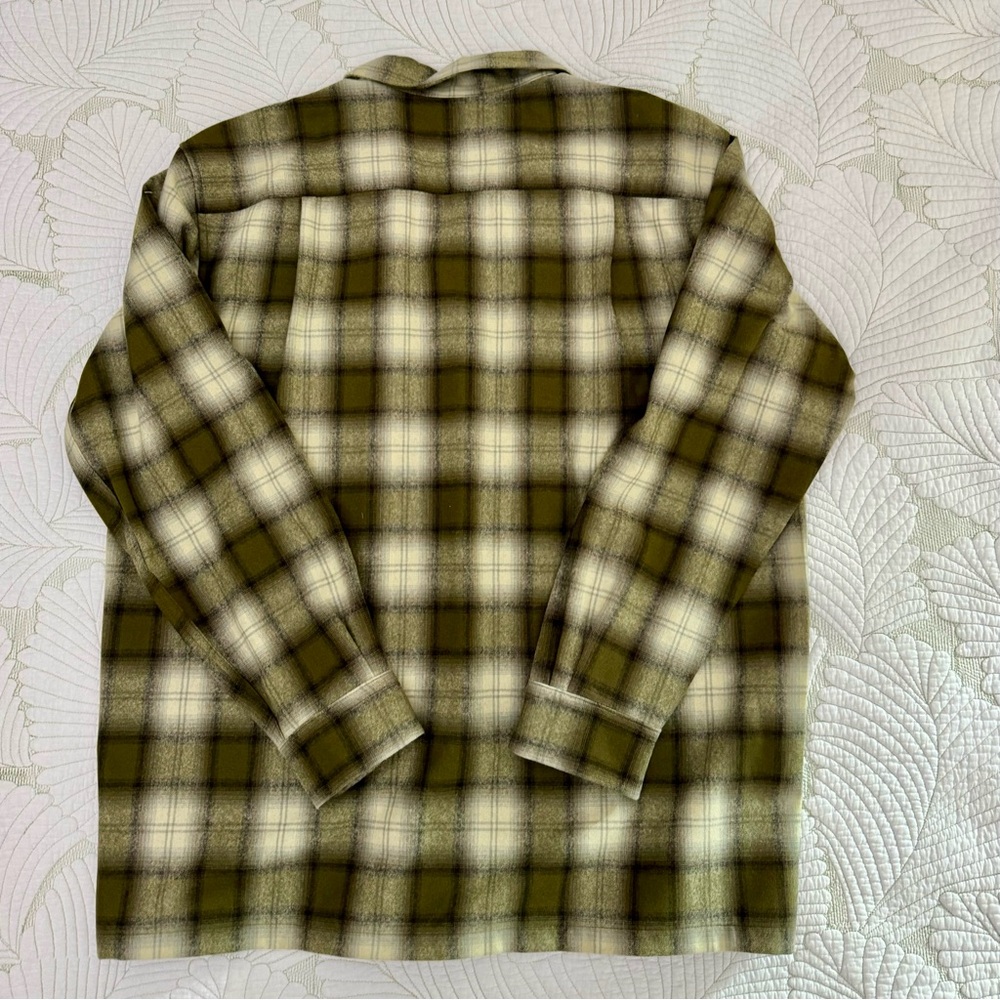 NWT Pendleton Men's Green Plaid Board Shirt- Size XL - Picture 10 of 10